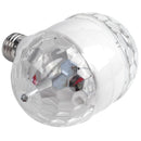 Crystal LED RGB E27 6W Double Head Magic Stage Lighting Beacon Light for Pa W1M6