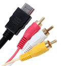 1.5 m compatible video video 3 - RCA cable HDMI AV HDMI line video and AV H