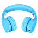 Wireless bluetooth Kids Childs Headphone Soft Foldable Portable Stereo Music Headset with Mic