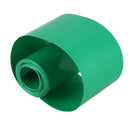 2M 50mm Dark Green PVC Heat Shrink Tubing Wrap for 2 x 18650 Battery