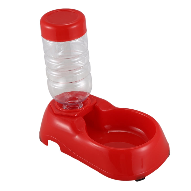 Pet Dog Puppy Cat Kitten Automatic Water Dispenser Food Dish Bowl Feeder Bo