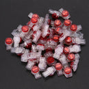 55 Pieces Gel Splice UR Connector 3 Port Wire Connectors Red+Clear D9G8