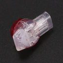 55 Pieces Gel Splice UR Connector 3 Port Wire Connectors Red+Clear D9G8