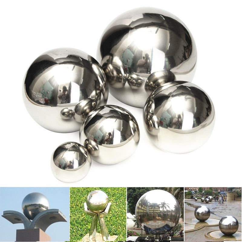 Stainless Steel Mirror Ball Polished Hollow Ball Hardware Accessories 5/8/10/12/15cm