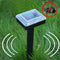 Ultrasonic Solar Powered Sonic Pest Animal Repeller Outdoor Garden Rat Snake Repellent