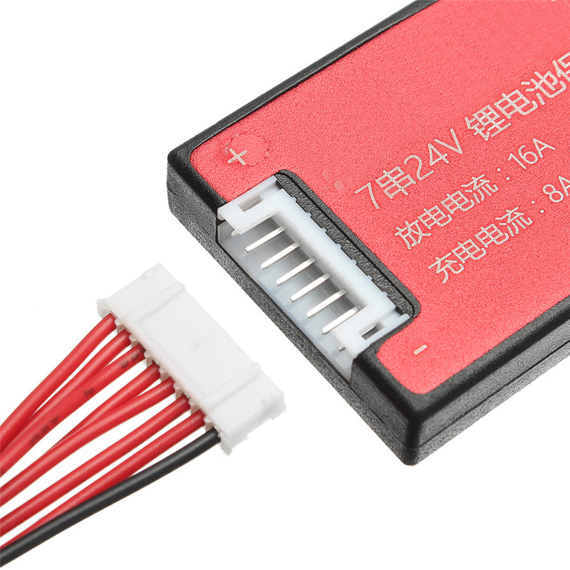 24V 7S 45A 18650 Li-ion Lipolymer Battery BMS PCB PCM Battery Protection Board for Ebike Ebicycle