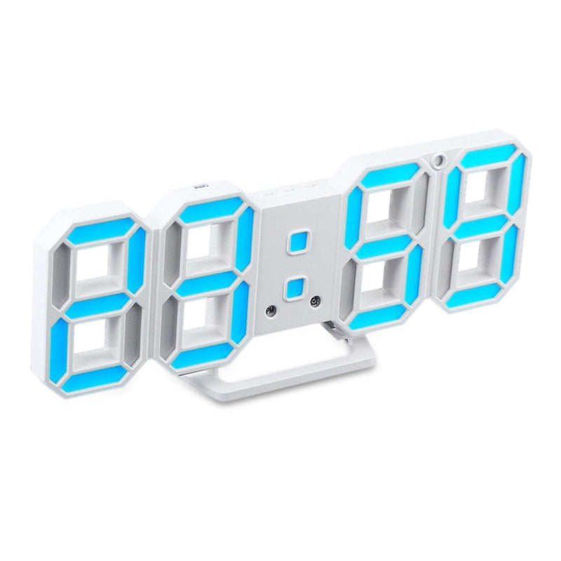 Loskii HC-28 Creative USB Charging 3D Digits Display Adjustable Brightness Alarm Clock