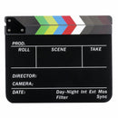 Dry Erase Director's Film Movie Clapboard Cut Action Scene Clapper Board Sl U7Q3