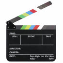 Dry Erase Director's Film Movie Clapboard Cut Action Scene Clapper Board Sl U7Q3