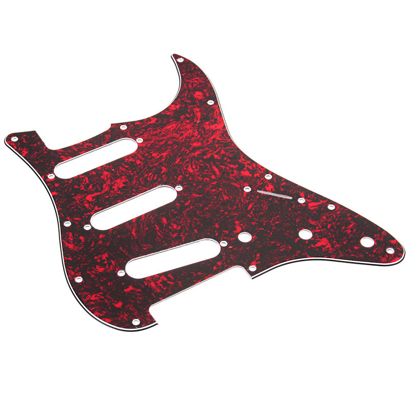 3ply Guitar Pickguard Direct Fit For USA/MEX Fender Stratocaster Strat Electric Guitar