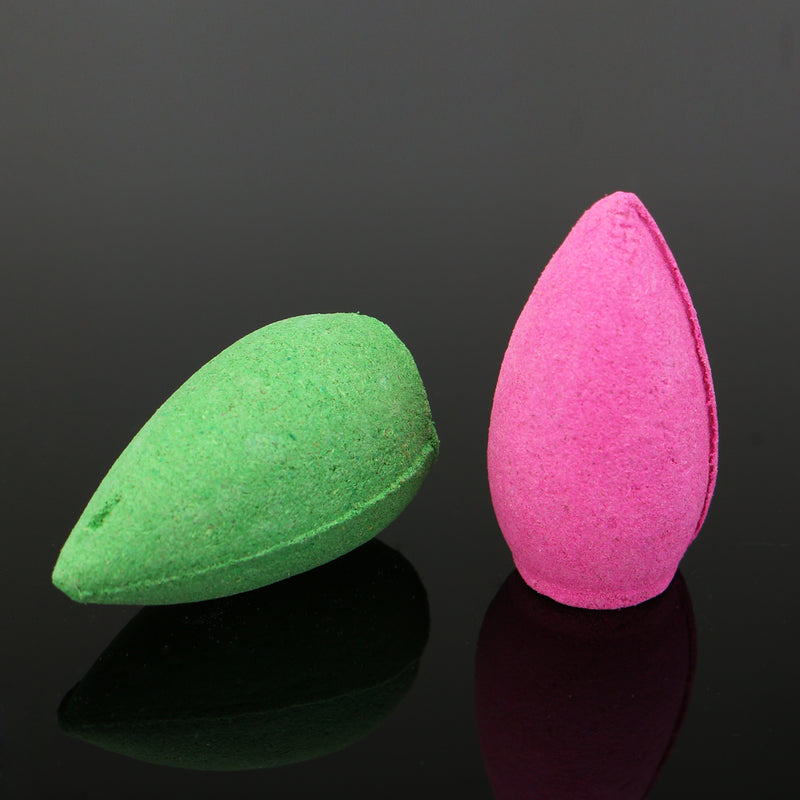 130Pcs/Bag Backflow Incense Cones Mix Fragrance Home Furnace Burner Fragrant Incense