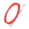 30M 4.5mm Snake Cable Push Puller Fish Tape Reel Conduit Ducting Rodder Pulling Puller
