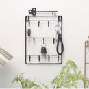 Home Kitchen Vintage Key Hook Metal Wire Rack Magazine Coat Holder Rack