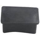 Rubber Chair Table Foot Cover Furniture Leg Protectors 25x50mm 10 Pcs K8I3
