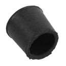 Rubber Furniture Crutch Feet Stool Chair Leg Tips Pads 100Pcs Black H9F2