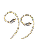 KZ Earphone Gold Silver Mixed Plated Upgrade Cable Headphones Wire for ZSN ZS10 Pro AS10 AS06 ZST ES4 ZSN Pro BA10