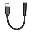 USB-C Type-C 3.5mm Digital Male to Female Cable Headphone Adapter