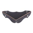 Metal Table Retro Style Corner Covers Protector 40mmx40mm 4 Pcs Bronze D7V6