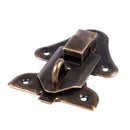 5 Pcs Hardware Jewelry Wood Box Case Latch Hasp Sets Bronze Tone R7F4