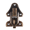 5 Pcs Hardware Jewelry Wood Box Case Latch Hasp Sets Bronze Tone R7F4