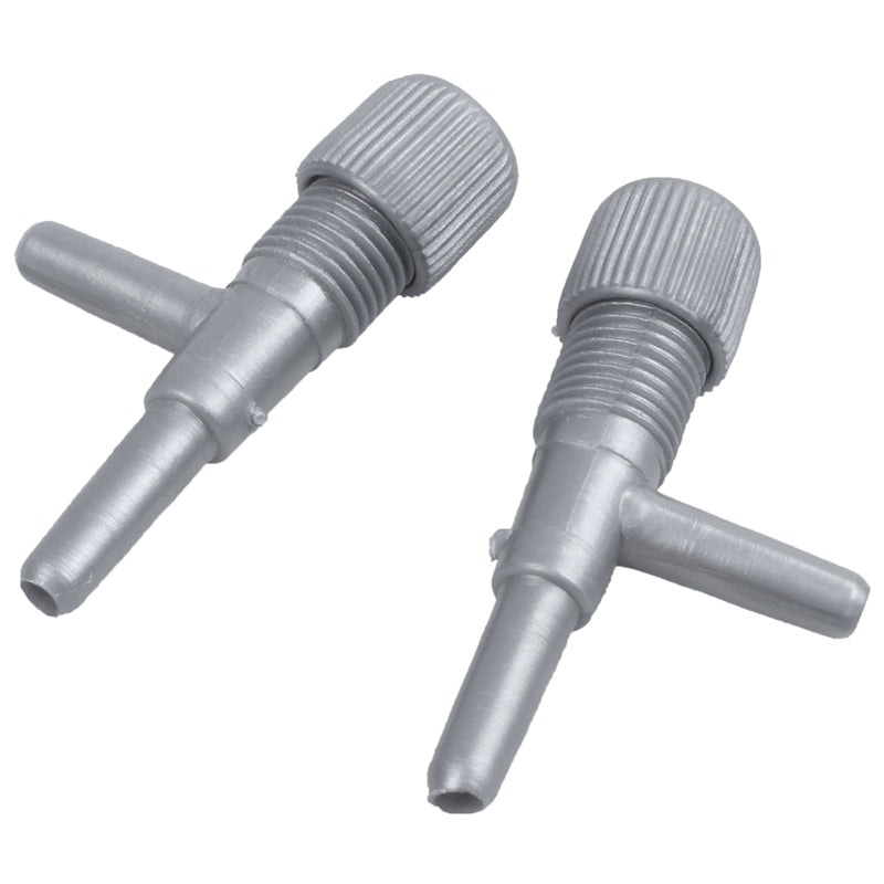 Aquarium Fish Oxygen Air Line Tubing Flow Control Valve 20 Pcs Gray B5C2