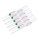 10 Pcs 250V 10A TF 120 Degree Celsius Cutoffs Temperature Thermal Fuse G5F6