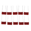 10 Pcs CBB22 630V 0.1uF 104J Radial Lead Metallized Film Capacitors I1F7