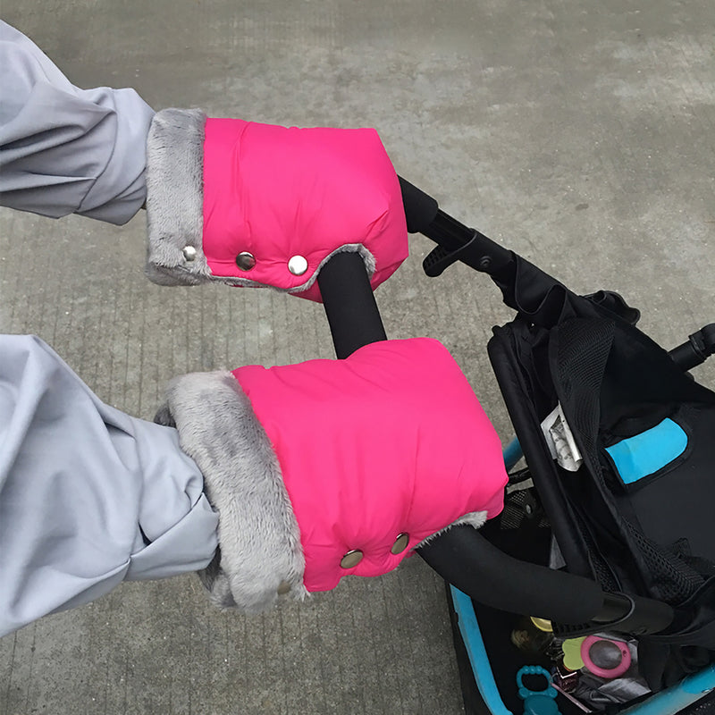 Waterproof Winter Stroller Warm Gloves Pushchair Hand Muff Mitten Pram Accessory