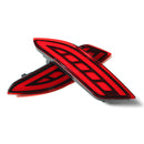 Car LED Rear Bumper Reflector Driving Brake Lights Tail Lamp for HR-V HR V Vezel 2015-2017