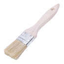 Furniture Painting 1.5" Wide Bristle Hair Wooden Handle Paint Brushes 5 Pcs