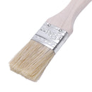 Furniture Painting 1.5" Wide Bristle Hair Wooden Handle Paint Brushes 5 Pcs