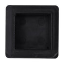 Plastic Square Blanking End Caps Tubing Tube Inserts 30mm x 30mm 4 Pcs L7Y4
