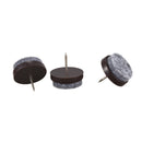 50pcs Chair Leg Floor Felt Pad Skid Glide DIY Nail Protectors 22mm