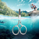 ZANLURE Stainless Steel Fishing Scissors Multifunctional Fishing Nets Craft Sewing Scissors Portable Pruning Tools