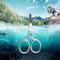 ZANLURE Stainless Steel Fishing Scissors Multifunctional Fishing Nets Craft Sewing Scissors Portable Pruning Tools