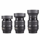 52MM 3-IN-1 Lens Hood Lens for EOS; Nikon, Pentax, Sony, Sigma and other Ca
