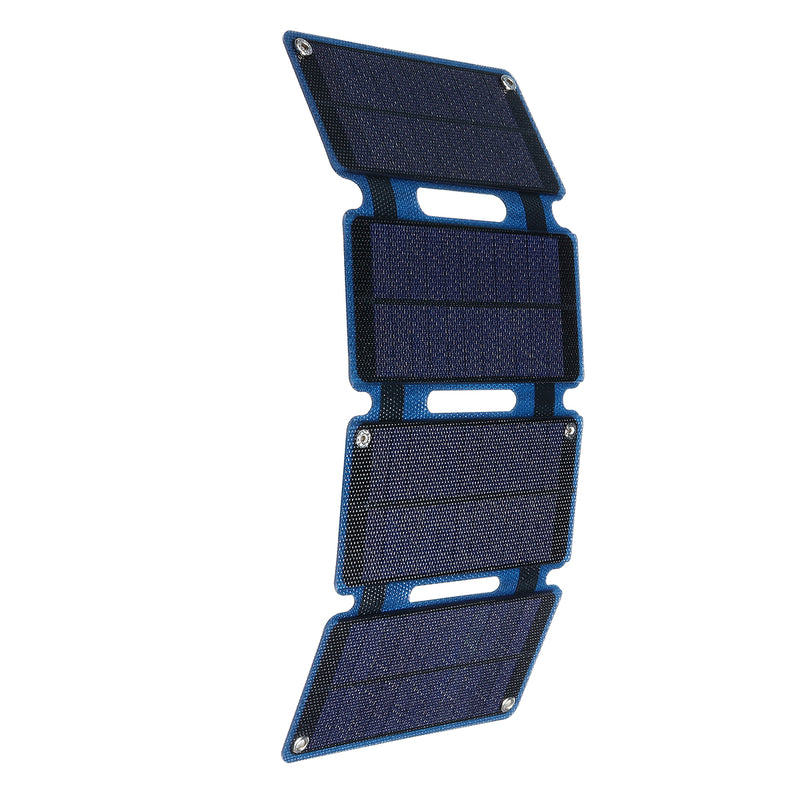 18W USB ETFE Sunpower Foldable Solar Panel Outdoor Camping Power Bank Charger