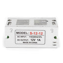 Switching Power Supply Converter AC 110-220V 12V 1A 12W for LED Strip Light