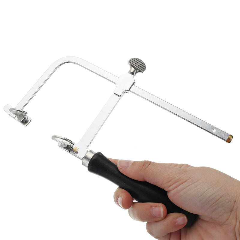 Adjustable Jewelry Saws Frame DIY Jeweler Making Repair Tool with Blade