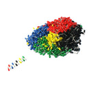 18 AWG Wire E1008 Mixed Color Pre-Insulated Ferrules Terminals 950Pcs E9O5