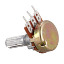 10 Pcs 2K Ohm B2K 3 Terminals Single Linear Rotary Taper Potentiometer J9B4