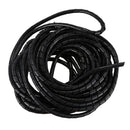 Flexible Spiral Tube Wrap Cable Organizer 8mm Dia 10.5m 2pcs Black