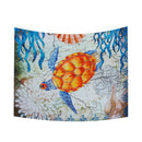 Sea Turtle Hanging Wall Tapestry Home Decorative Tapete Bedroom Blanket Table Cloth Yoga Mat