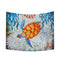 Sea Turtle Hanging Wall Tapestry Home Decorative Tapete Bedroom Blanket Table Cloth Yoga Mat