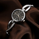 LVPAI P119 Crystal Casual Style Women Bracelet Watch Dress Ladies Quartz Watch