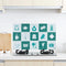 Kitchen Proof Sticker Self-adhesive High Temperature Resistant Stain Wall Paper Sticker