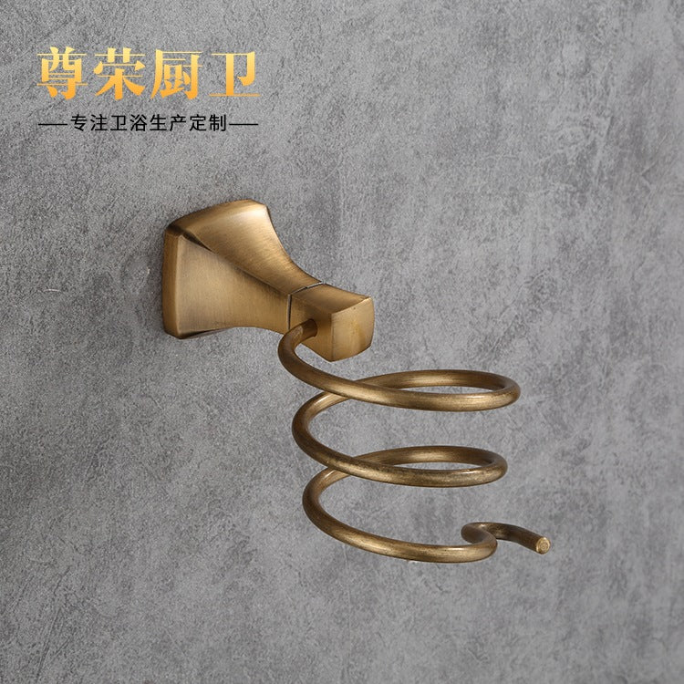 Hair Dryer Storage Rack Wall Mount Suction Cup Bathroom Shelf Bathroom Storage Toilet Air Duct Frame