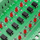 8 Channel 24V To 5V Optocoupler Isolation Module PLC Signal Level Voltage Conversion Board