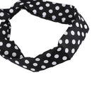 Sweet Rabbit Ear Point Headband Hair Band Horse Satchel Holder White and Bl