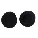 4 Pair 55mm Replacement Earphone Pad Covers for Headset Headphone Black U3K2
